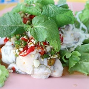 Roasted Oyster and Fish