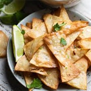 Homemade Tortilla Chips
