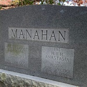 Headstone of Anna Anderson