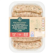 Parmesan, Roasted Tomato & Mozzarella Pork Sausages