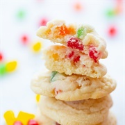 Sour Candy Ball Cookie