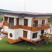 Casa Întoarsă, Brambura Park, Sibiu, Romania