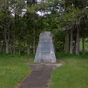 45th Parallel Marker