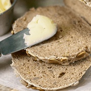 Multigrain Rye Bread With Garlic and Herb Cream Cheese