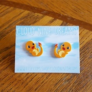 Charmander Earrings