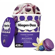 Häagen-Dazs Vanilla & Blueberry Macaron Ice Cream