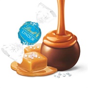 Lindt Lindor Salted Caramel Chocolate Truffle