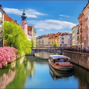 Ljubljana Canal, Slovenia