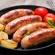 Pork and Tomato Sausages