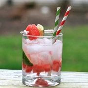 Watemelon and  Gin