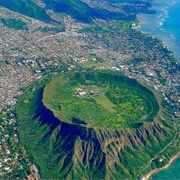 Diamond Head at Oahu, Hawaii