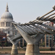 Millennium Bridge, London, UK