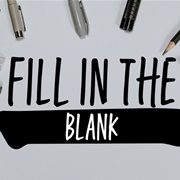 (Blank) Is in the Title