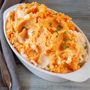 Potato and Sweet Potato Mash
