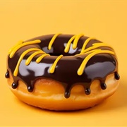 Cantaloupe Drizzle Donut