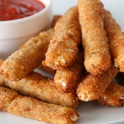 Mozzarella Sticks With Relish