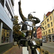 Julius Satinsky Statue, Slovakia