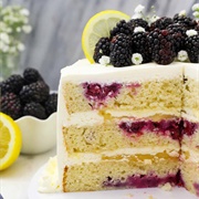Blackberry and Lemon Cake