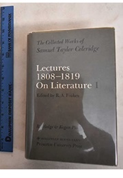 Lectures, 1808-1819, on Literature (2 Vols) (Samuel Taylor Coleridge)