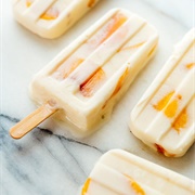 Honeycomb Candy Popsicle