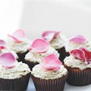 Rose Petal Cupcakes