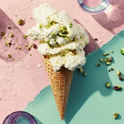 Pistachio Ricotta Ice Cream