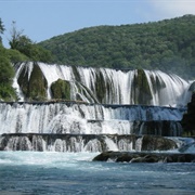 Waterfalls of Monte Alén National Park, Equatorial Guinea