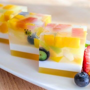 Milk Jelly Terrine