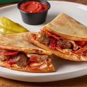 Meatball Pepperoni Papadia