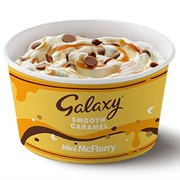 Galaxy Caramel Mini McFlurry