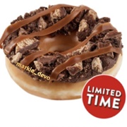 Krispy Kreme Doughnuts Kit Kat Salted Caramel Brownie Doughnut
