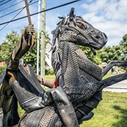 Tire Sculptures of Breighner's Tire Center