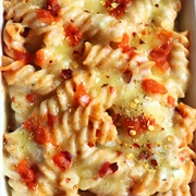 Fusilli Marble Cheddar Bake