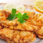 Fried Monkfish