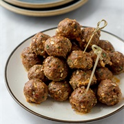 Garlic and Herb Pork Meatballs
