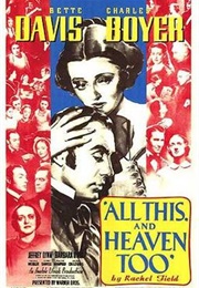 Barbara O'Neil - All This, and Heaven Too (1940)