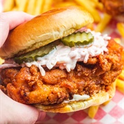 Hot Chicken Sandwich