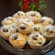 Brandied Cherry Muffins