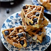 Waffle With Streusel