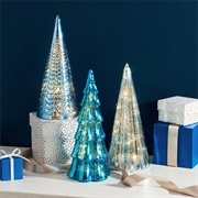 Ceramic Glass Christmas Trees