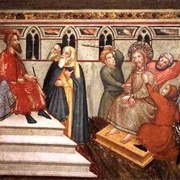 The Scourging of Christ Before Pontius Pilate (Ferrer Bassa)