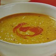 Butter Bean, Sun-Dried Tomato and Pesto Soup