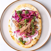 Pulled Lamb Flatbread
