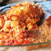 Roasted Rice and Fish