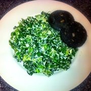 Creamed Spring Greens