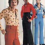 High Waisted "Disco" Pants