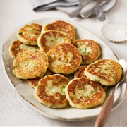 Toasted Potato Cake With Honey