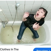 Cool Shower Fully Clothed