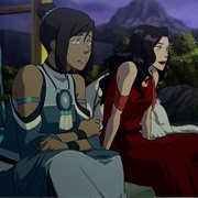 Korra & Asami (The Legend of Korra)