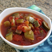 Stewed Zucchini With Tomato